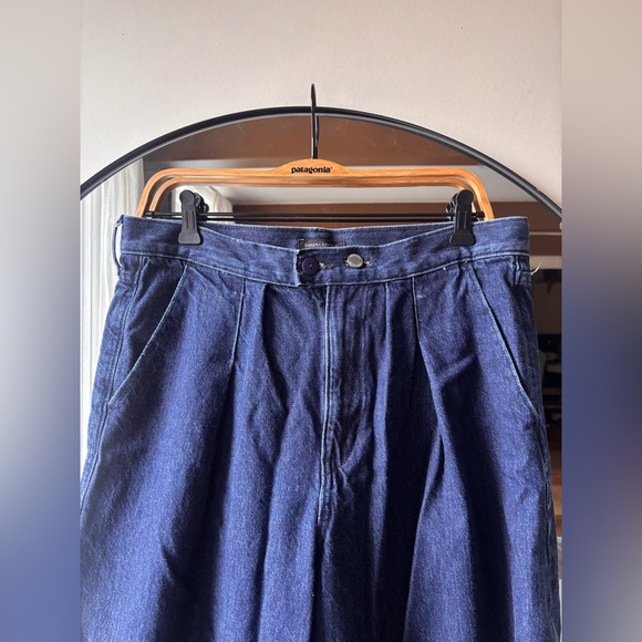 BANANA REPUBLIC | high rise wide leg jean | size 32 - Picture 4 of 5